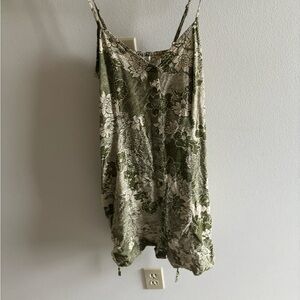 Nice green floral dress